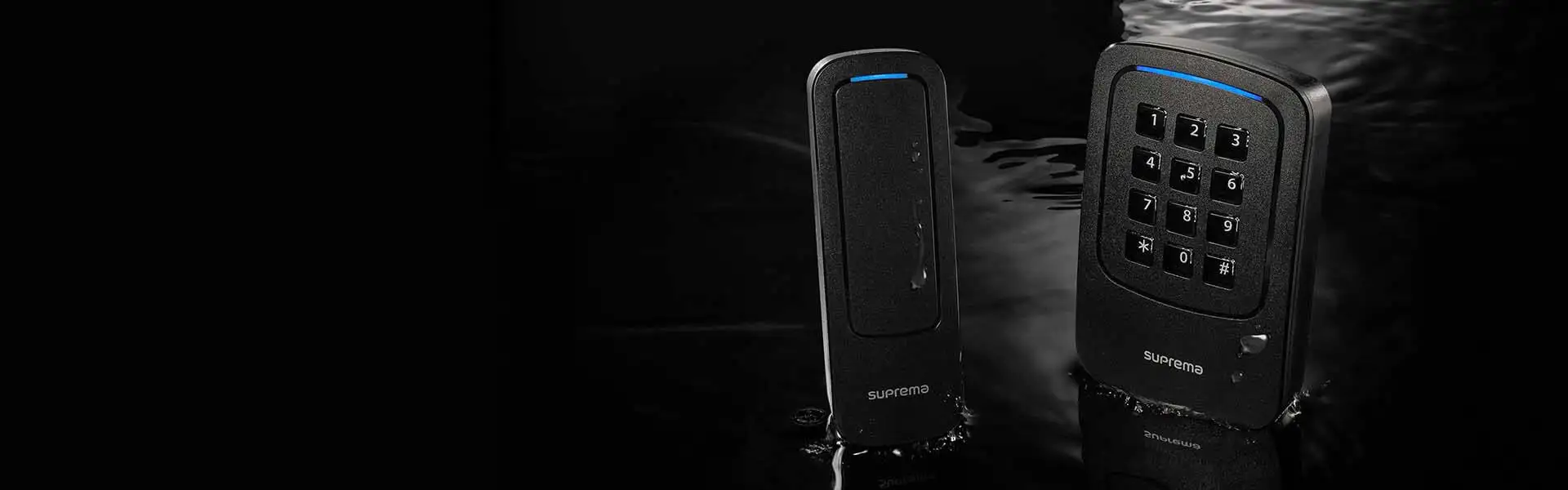 Đầu đọc thẻ Suprema XPass 2 XP2-GKDPB chịu nước IP67 và chống va đập IK08