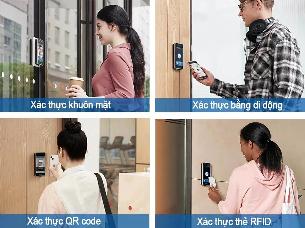 Máy chấm công BS3-DB đa dạng phương thức xác thực