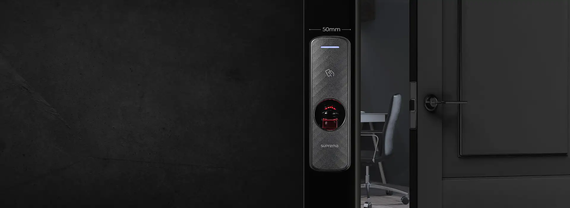 Máy chấm công vân tay BioEntry P2 BEP2-OD thiết kế nhỏ gọn