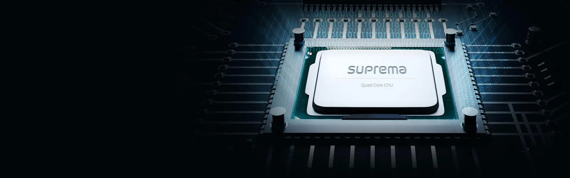 Máy chấm công vân tay BSL2-OM được trang bị bộ vi xử lý Quad-Core