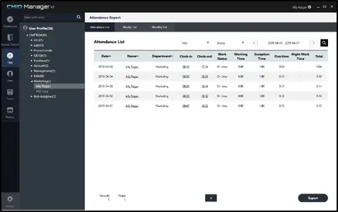 Phần mềm CMID Manager V2 - Giải pháp quản lý thời gian và chấm công linh hoạt