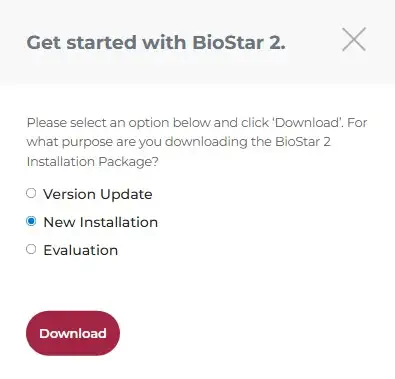 Hướng dẫn cài đặt phần mềm BioStar 2 mới nhất 2025