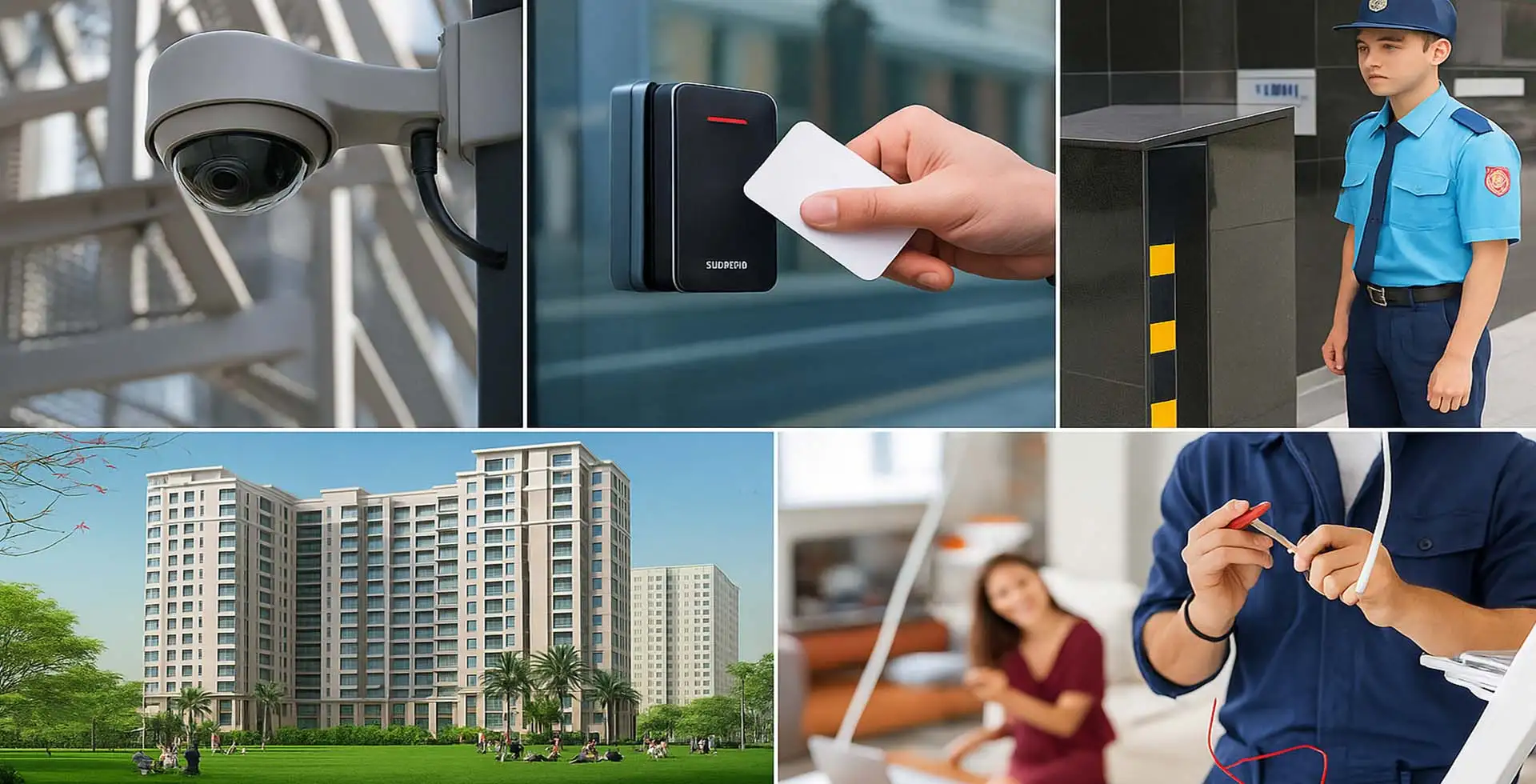 Hệ thống kiểm soát ra vào bằng thẻ từ giúp quản lý an ninh hiệu quả cho cả cư dân và doanh nghiệp