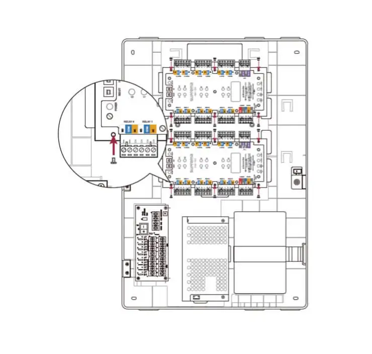 Cố định OM-120 vào Enclosure