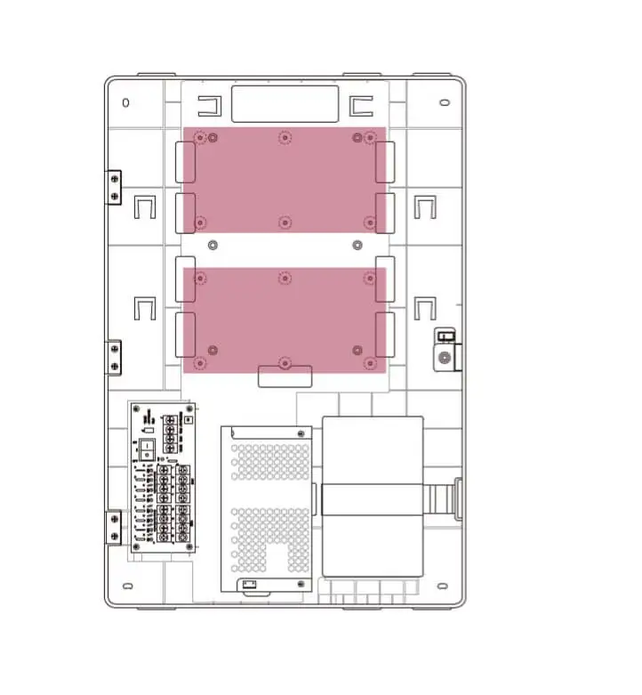 Cố định OM-120 vào Enclosure