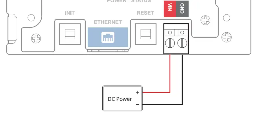 Hướng dẫn lắp đặt CS-20: kết nối nguồn điện