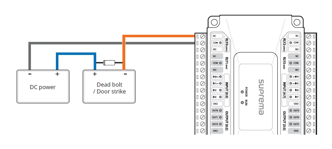 Hướng dẫn kết nối DM-20 với khoá an toàn