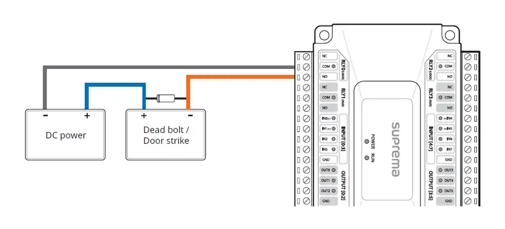 Hướng dẫn kết nối DM-20 với khoá an toàn chống lỗi