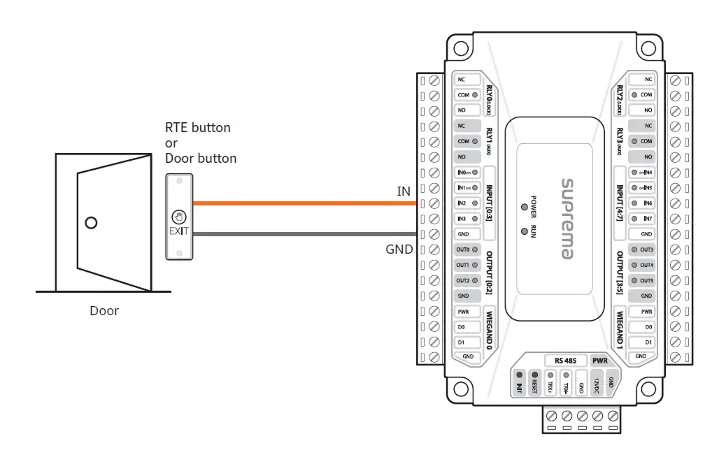 Hướng dẫn lắp đặt DM-20: Kết nối với cảm biến cửa